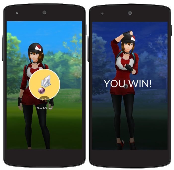 pokemo go win battle