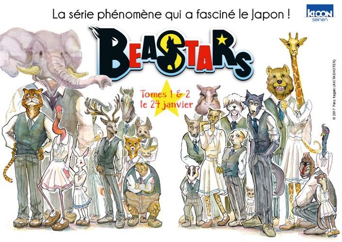 beastars - t1 et t2