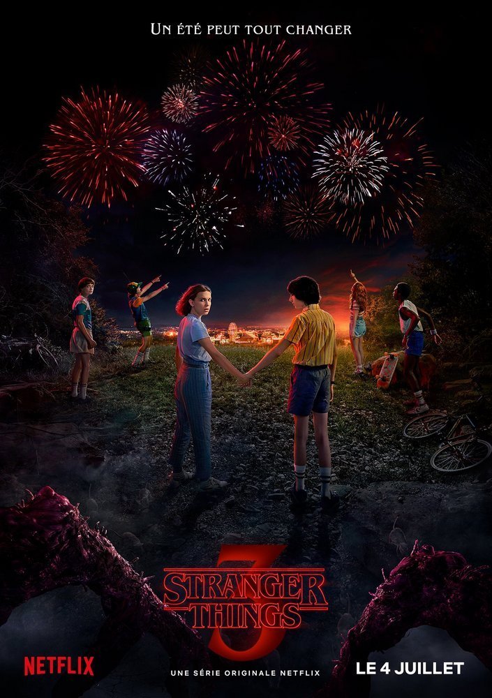 stranger things 3 affiche