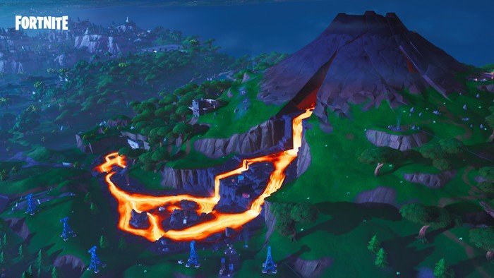 fortnite saison 8 volcan