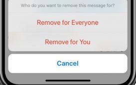 messenger supprimer message