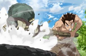 dr stone anime trailer