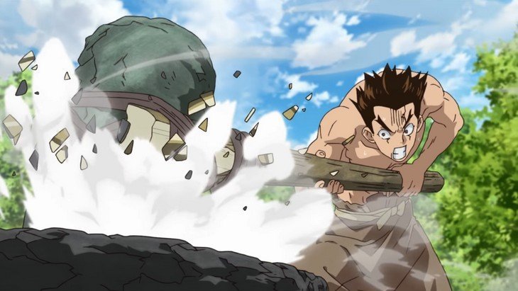 dr stone anime trailer