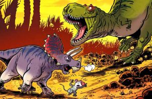 les dinosaures en bd