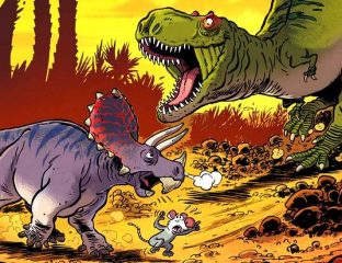 les dinosaures en bd