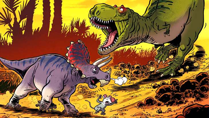 les dinosaures en bd