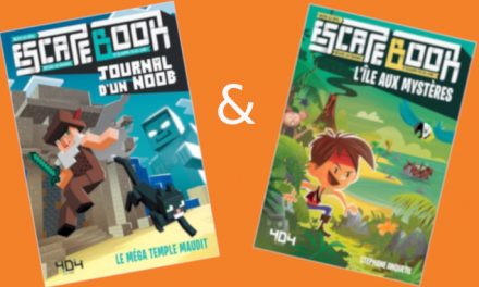 Deux Escape Books sur Minecraft et les pirates aux Éditions 404