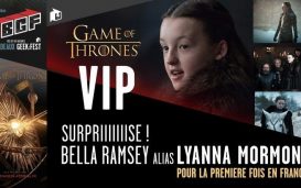 Bordeaux Geek Festival 2019 Bella Ramsey Game of Thrones