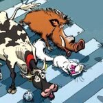 La BD du week-end #78 : Les cinq sans maîtres (T1), quand la nature reprend ses droits…