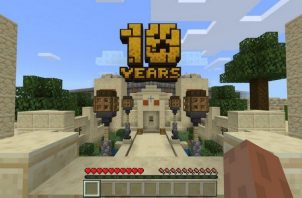 Minecraft anniversaire