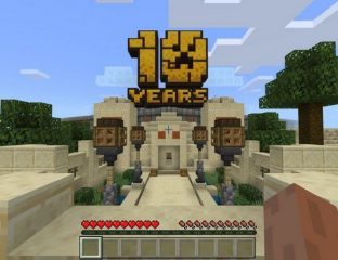 Minecraft anniversaire