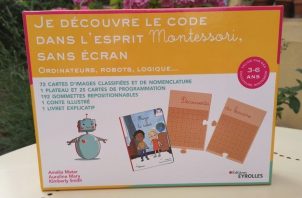 Je découvre le code dans l'espriat Montessori, sans écran