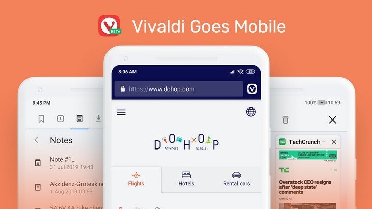 Vivaldi pour Android