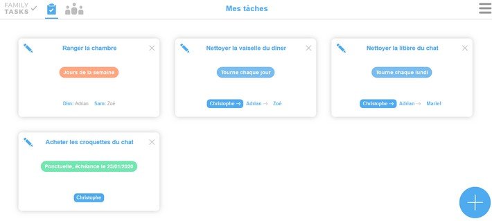 Family Tasks : l'application qui facilite la gestion des tâches