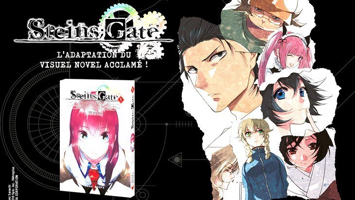 Lecture du jour #28 : Steins;Gate (T1), l’adaptation manga avec de jolis voyages temporels