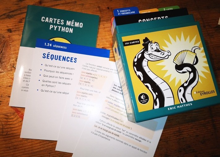 Cartes mémo Python