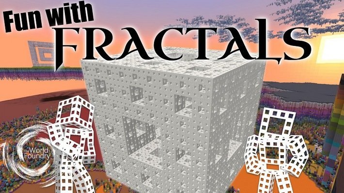 Minecraft fractal 3d