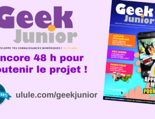 Ulule campagne Geek Junior