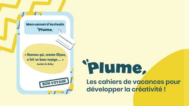 Plume cahier de vacances