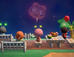 Animal Crossing feu d'artifice