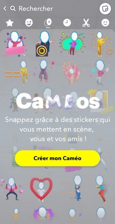 Snapchat Cameo 