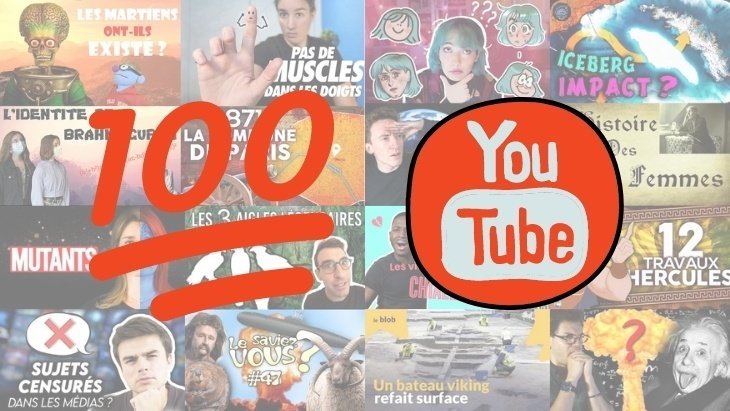 100 chaîne YouTube pour apprendre