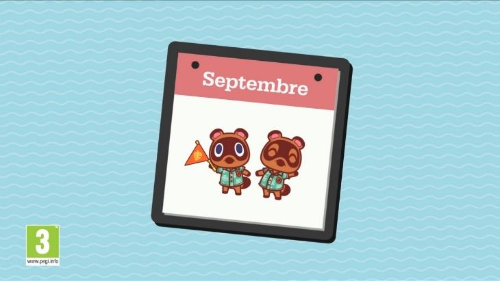 septembre dans animal crossing new horizons