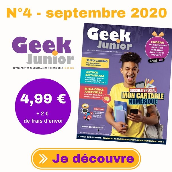 N°4 de Geek Junior Magazine