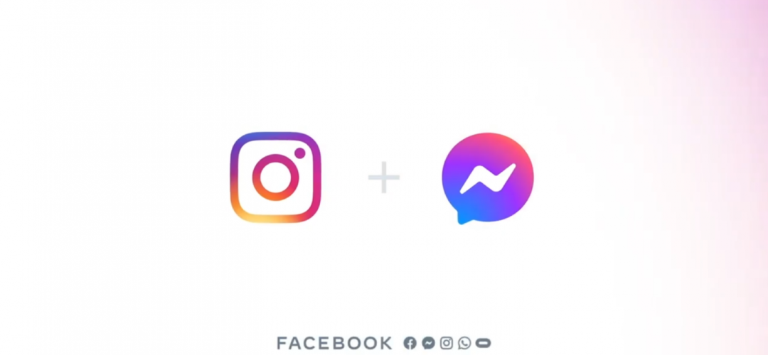 fusion messsagerie facebook instagram