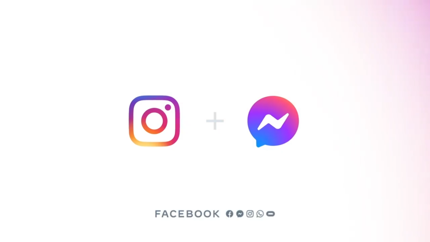 fusion messsagerie facebook instagram