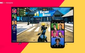 appel vidéo houseparty dans fortnite