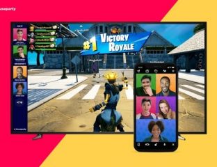 appel vidéo houseparty dans fortnite