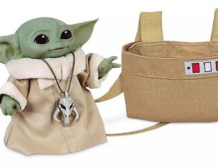 bébé yoda the mandalorian peluche animée sac