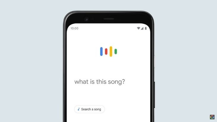google search rechercher une chanson hum to search