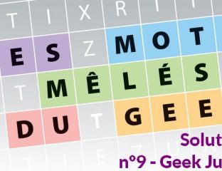 Geek Junior Mots Mêlés N°9