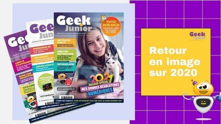 Rétrospective 2020 Geek Junior