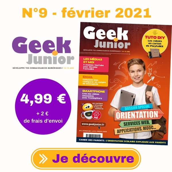 Geek Junior n°9 - février 2021