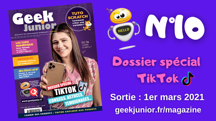 TikTok Geek Junior n°10