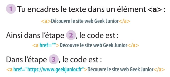 Liens html