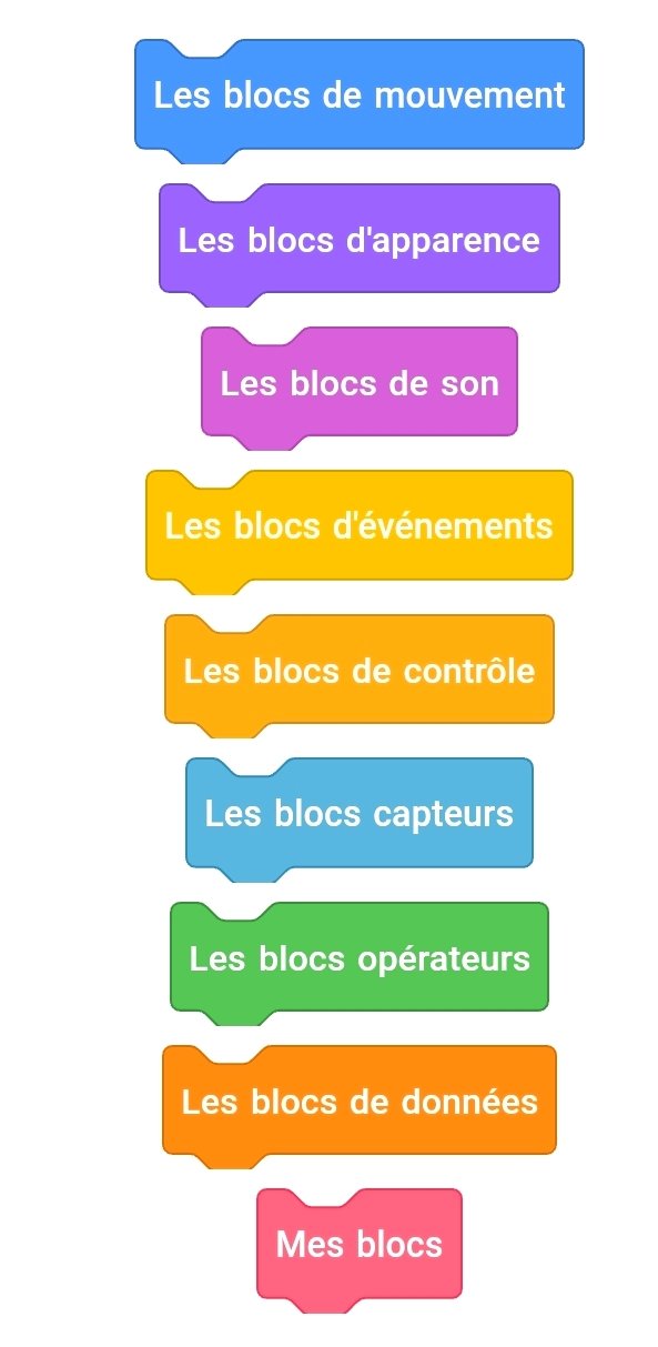 les blocs de base