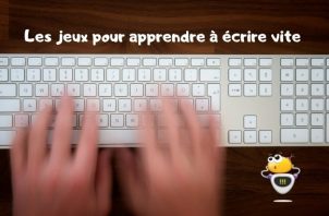 Les jeux pour apprendre à écrire vite