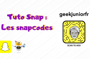 Tuto Snap Les snapcodes