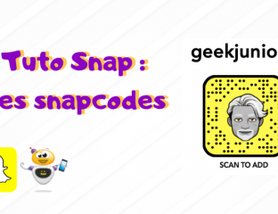 Tuto Snap Les snapcodes