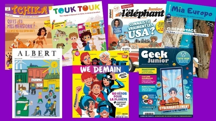 7 magazines jeunesse d couvrir SPME 2021 Geek Junior