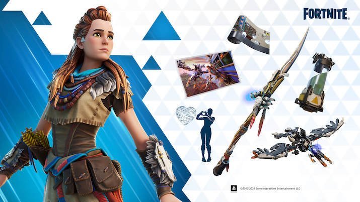 Aloy Objets Fortnite 