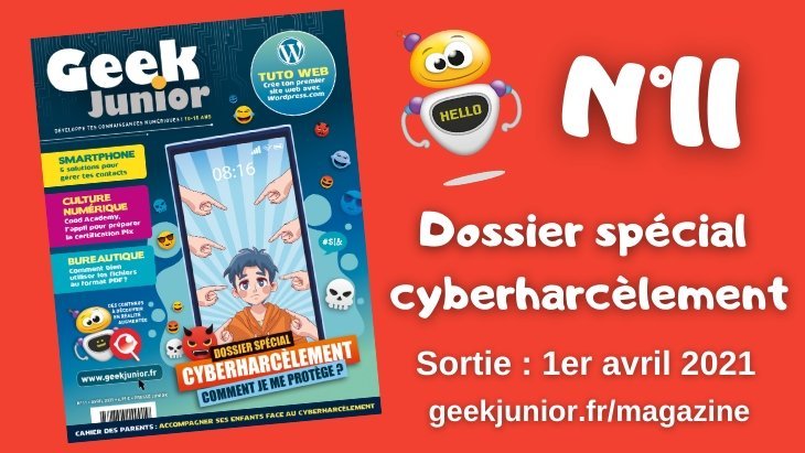 Geek Junior n°11 - avril 2021