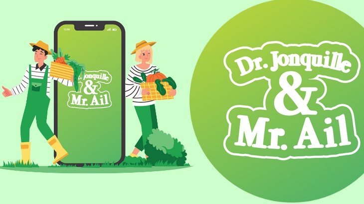 Dr. Jonquille & Mr. Ail, l'appli pour se lancer dans le jardinage - Geek  Junior -