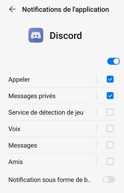 discord notifications