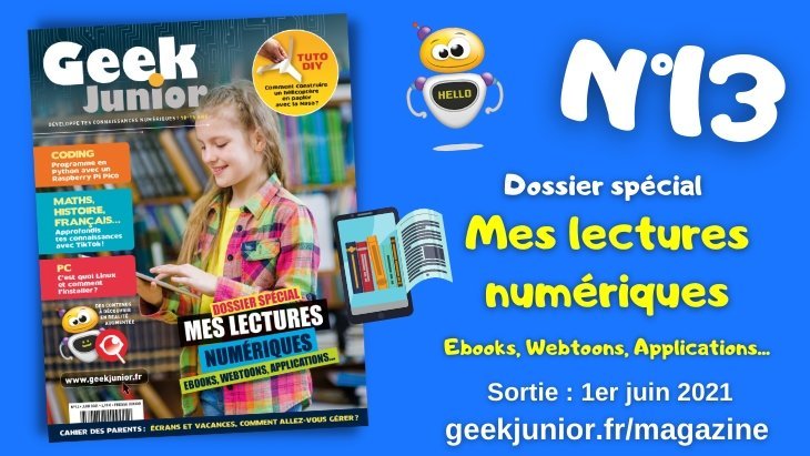 Geek Junior n°13 - juin 2021