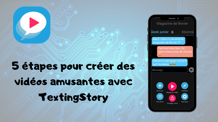 Créer des conversations amusantes avec Texting Story